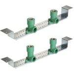 ACQUA SYSTEM   SOPORTE METALICO PARA CODO CON BASE