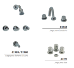 DELTA PAMPA SET BAÑO COMPLETO 3 JUEGOS