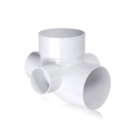 CODO PVC CON 3 ACOMETIDAS