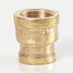 CUPLA BRONCE 1/2  X 3/8