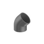 CODO PVC GRIS HH 45º 40