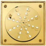 CASAL TAPA/REJILLA GIRAT 12 X 12 BRONCE