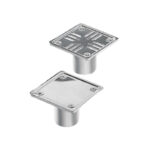 PORTAREJILLA 8 X 8 REJA ACERO ACANALADA 38ø AWADUCT