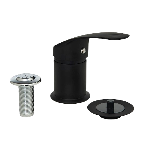 MOZART 7419 MONOCOMANDO VITRA NEGRA BIDET S/TRANSF