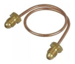 FLEXIBLE ROSCA IZQ. X 60 cm G.E. P/REGUL 45 KG - CAÑO (1/4)