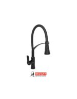 MOZART 7075 CALIFORNIA MONOCOMANDO MESADA NEGRA C/ROCIADOR - Imagen 2