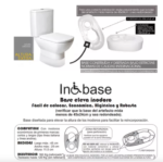 INOBASE REFORZADA BLANCA PARA INODORO - Imagen 3