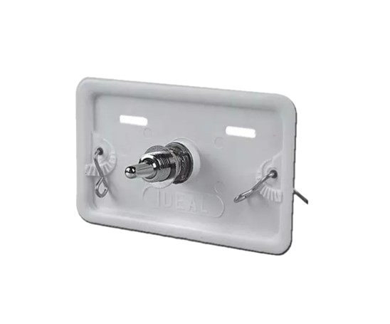 IDEAL ART 1248 BOTON TAPA INSP PLA C/PUL CROMO