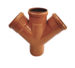 RAMAL DOBLE 45 110 MM HH AWADUCT