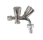 MOZART 9031 CANILLA DOBLE LAVARROPAS PICO MANGUERA