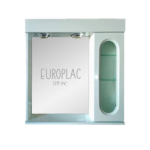 EUROPLAC BOTIQUIN 2 LUCES Y PUERTA DE VIDRIO 60 X 60 - 119
