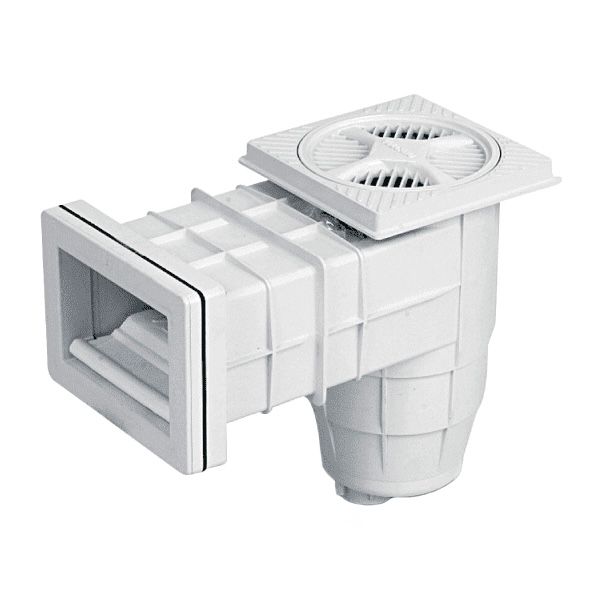 SKIMMER VULCANO BOCA CHICA 20 CM P/FIBRA DE VIDRIO