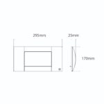 IDEAL ART 84060 TAPA Y TECLA UNIVERSAL NEGRA MATE - Imagen 2