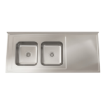 JOHNSON 430 MESADA 1.60 MTS C/BACH DOBLE CC37