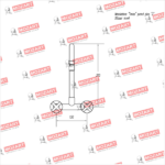 MOZART 7074 TEXAS MEZCLADORA PARED "PICO J" C/C NEGRA - Imagen 4