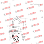 MOZART 7949 BROOKLYN LAVATORIO MEDIANO CROMO - Imagen 2