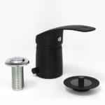 MOZART 7420 VITRA MONOCOMANDO BIDET C/TRASNF ABS NEGRA