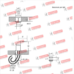 MOZART 7420 VITRA MONOCOMANDO BIDET C/TRASNF ABS NEGRA - Imagen 2