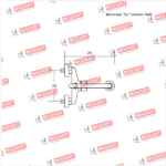 MOZART 7085 SEUL MEZCL. MONOCOMANDO PARED NEGRA C/PICO FLEX - Imagen 3