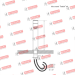 MOZART 7099 FRANKFURT MONOCOMANDO LAVATORIO ALTA NEGRA - Imagen 3