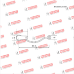 MOZART 7420 VITRA MONOCOMANDO BIDET C/TRASNF ABS NEGRA - Imagen 3