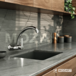 MOZART 9199 MADRID MEZCL MONOCOMANDO PARED PICO CISNE CROMO - Imagen 2