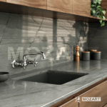 MOZART 9587 MADRID MEZCLADORA PARED "PICO U" C/C CROMO - Imagen 2