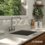 MOZART 9577 MADRID MEZCLADORA MESADA "PICO L" C/C CROMO - Imagen 2