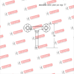 MOZART 9586 MADRID MEZCLADORA PARED "PICO S" C/C CROMO - Imagen 4