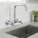 MOZART 9579 MADRID MEZCLADORA PARED "PICO L" C/C CROMO - Imagen 2