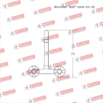 MOZART 9579 MADRID MEZCLADORA PARED "PICO L" C/C CROMO - Imagen 4