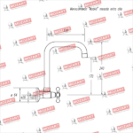 MOZART 9579 MADRID MEZCLADORA PARED "PICO L" C/C CROMO - Imagen 3