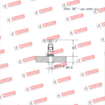 MOZART 9096 CANILLA LAVATORIO PLASTICA BLANCA VOL ESTRELLA - Imagen 3