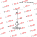 MOZART 9902 CANILLA MESADA ABS BLANCA 1 AGUA - Imagen 3