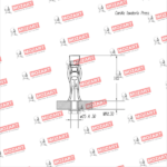 MOZART 7157 BERNA LAVATORIO CIERRE AUTOMATICO NEGRA - Imagen 2