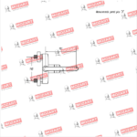 MOZART 7152 DOHA MONOCOMANDO PARED ABS BLANCA "PICO J" - Imagen 3