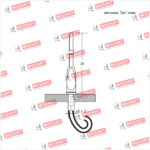 MOZART 7222 DOHA MONOCOMANDO MESADA ABS CROMO "PICO J" - Imagen 3