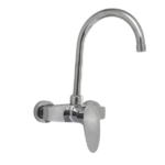 MOZART 7154 DOHA MONOCOMANDO PARED ABS CROMO "PICO J"