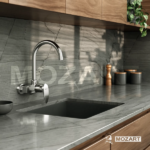 MOZART 7154 DOHA MONOCOMANDO PARED ABS CROMO "PICO J" - Imagen 2