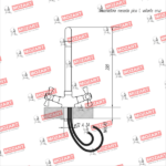 MOZART 9800 MONOBLOCK MESADA "PICO L" CROMO - Imagen 3