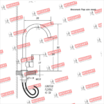 MOZART 9938 PRAGA MONOCOMANDO MESADA PICO BAR PELTRE - Imagen 3