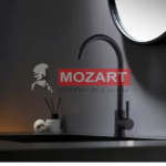 MOZART 9920 PRAGA MONOCOMANDO MESADA PICO BAR NEGRA - Imagen 2