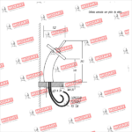 MOZART 9297 CASCADA VIDRIO MONOC. LAVATORIO CUADRADA ALTA CR - Imagen 3