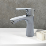 MOZART 7187 OSLO MONOCOMANDO LAVATORIO MEDIANO CROMO - Imagen 2