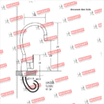 MOZART 8363 SEUL MONOCOMANDO MESADA CROMO C/PICO FLEX COLOR - Imagen 14