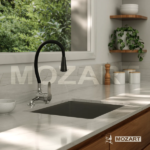 MOZART 9085 SEUL MEZCL. MONOCOMANDO MESADA CROMO C/PICO FLEX - Imagen 7