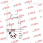 MOZART 9487 MANHATTAN MONOCOMANDO LAVATORIO ALTA CROMO - Imagen 2