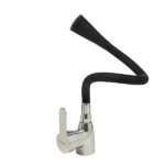 MOZART 8221 SEUL MONOCOMANDO MESADA CROMO C/PICO FLEX COLOR - Imagen 6