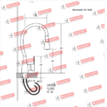 MOZART 8221 SEUL MONOCOMANDO MESADA CROMO C/PICO FLEX COLOR - Imagen 14