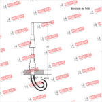 MOZART 8221 SEUL MONOCOMANDO MESADA CROMO C/PICO FLEX COLOR - Imagen 15